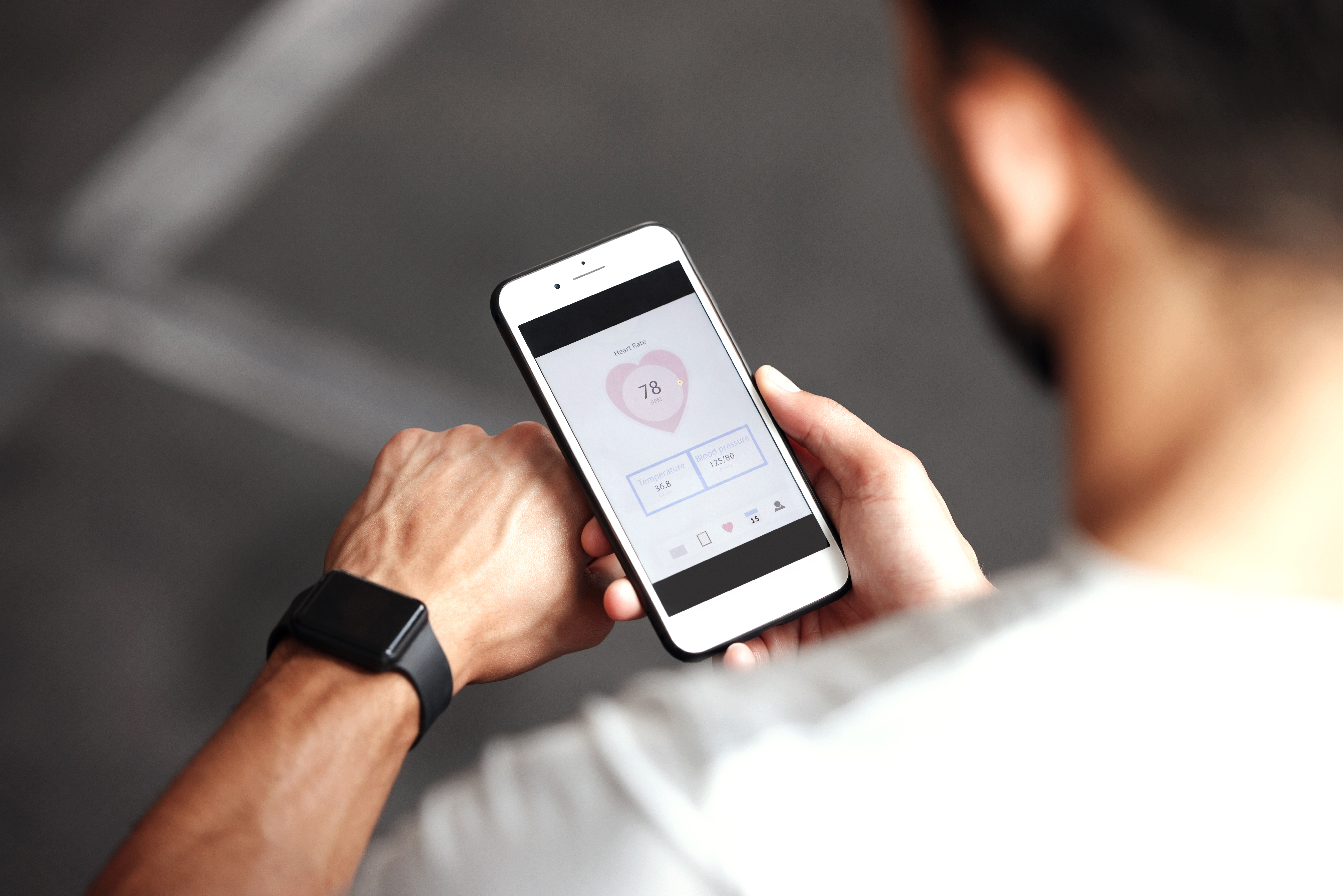 The fitness app tracks your location via GPS and it will visible to those that follow you