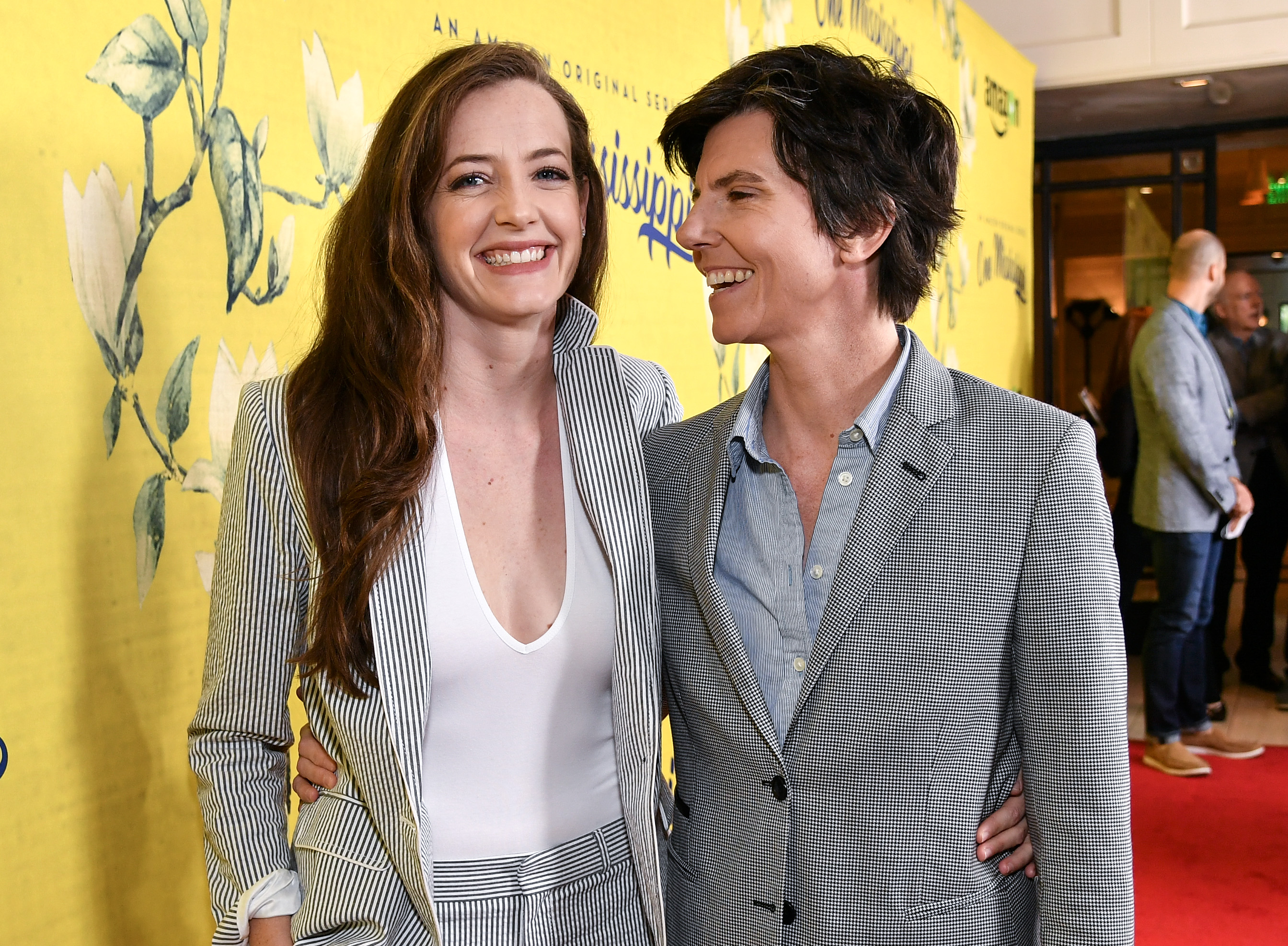 Allynne and Notaro at the premiere of One Mississippi in 2016