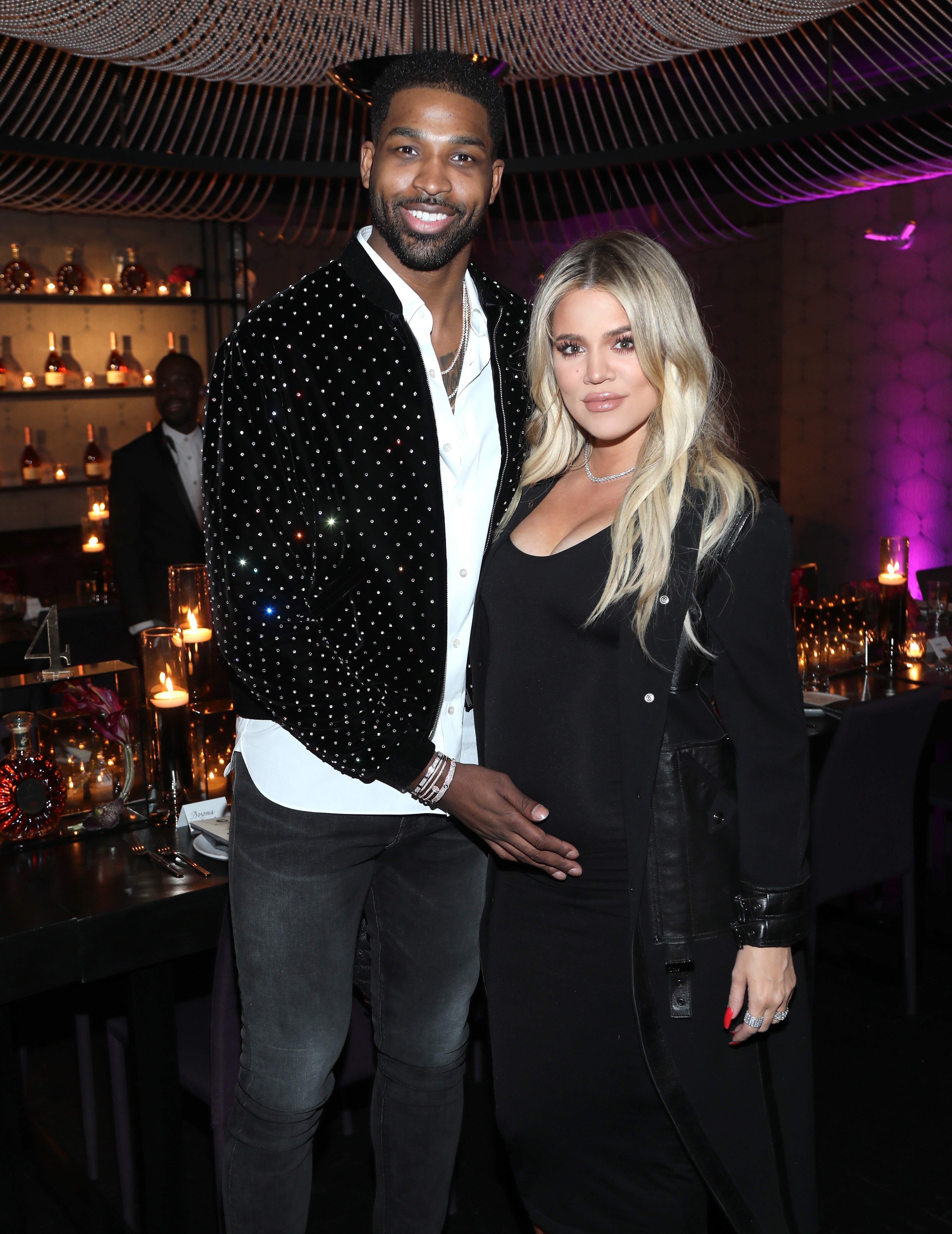 Tristan and his ex Khloe Kardashian have two children together, True and Tatum