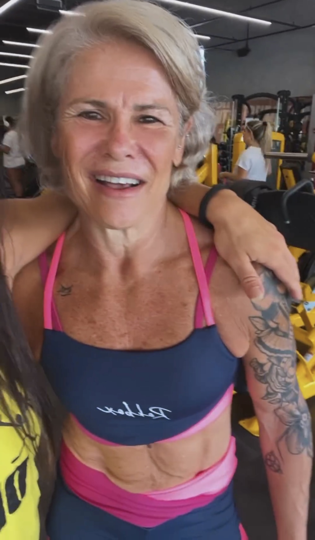 She’s currently aiming to qualify for the CrossFit Games in the women’s 60-64 age division
