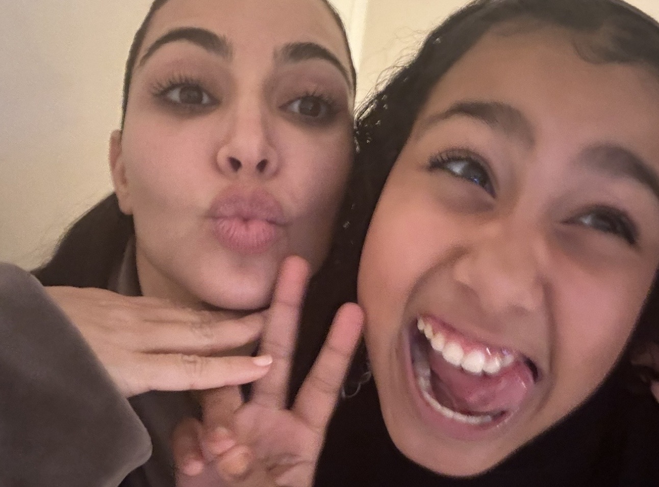 A fan joked that one day North will 'expose all the family tea' when she gets older
