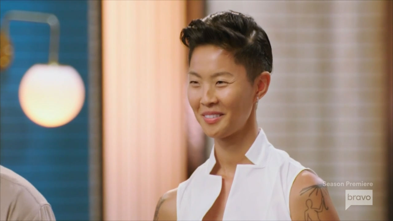 She was just replaced by Top Chef Season 10 winner Kristen Kish