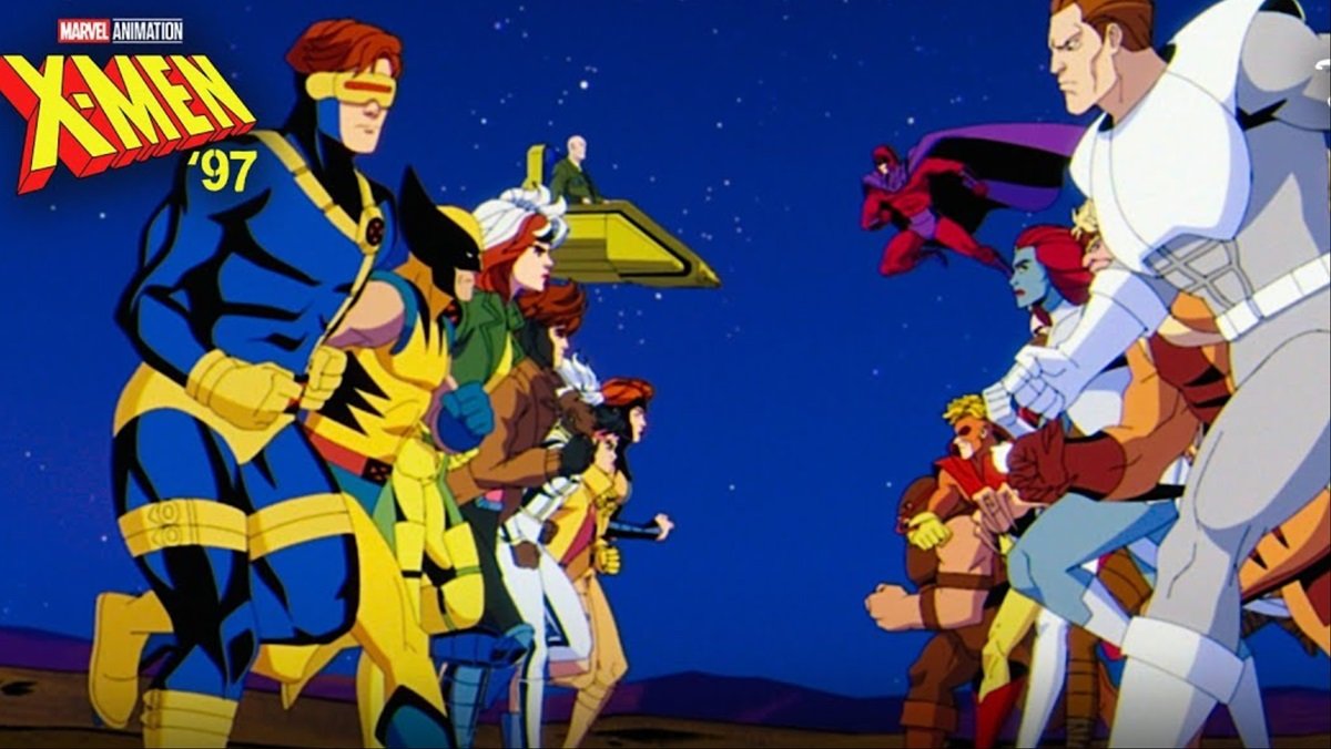 The new opening credits to X-Men '97, inspired by the original X-Men: The Animated Series.