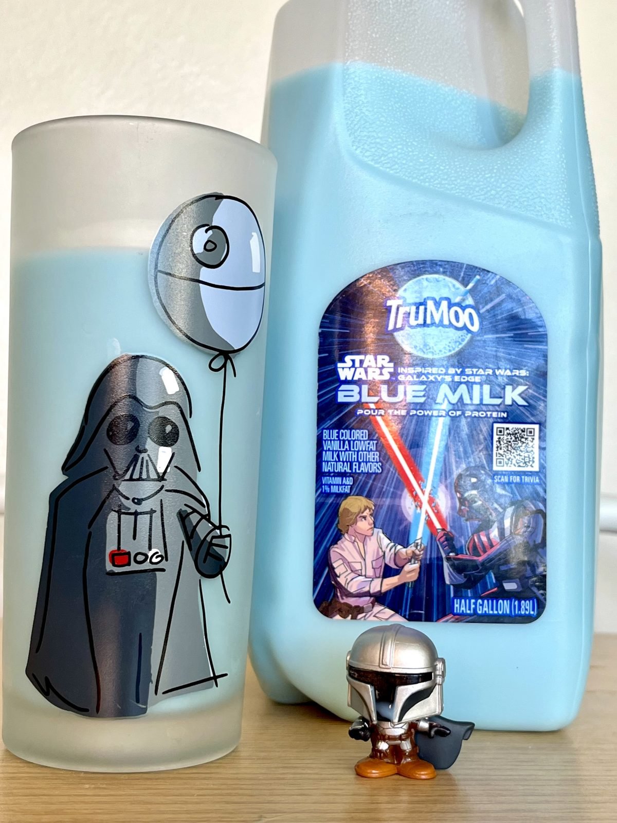 Star Wars TruMoo Blue Milk and Mando