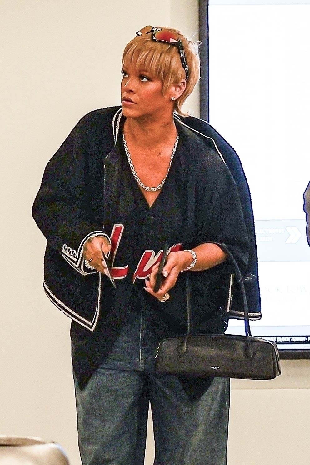 Rihanna's recent look comes as fans have been speculating the singer may be expecting her third child with A$AP Rocky