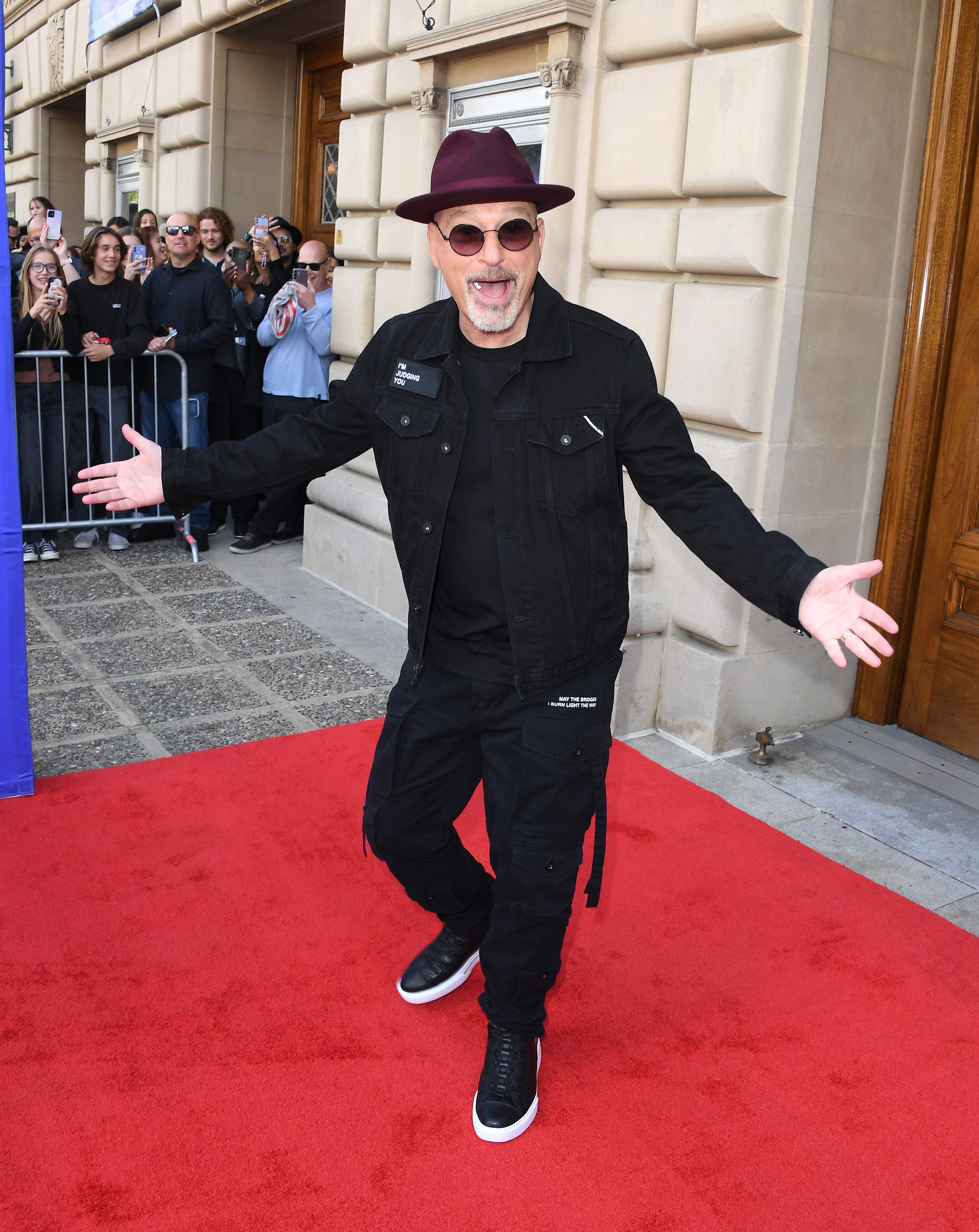 Howie Mandel arrives at the “America’s Got Talent” Season 19 Red Carpet at Pasadena Civic Auditorium on March 26, 2024, in Pasadena, California