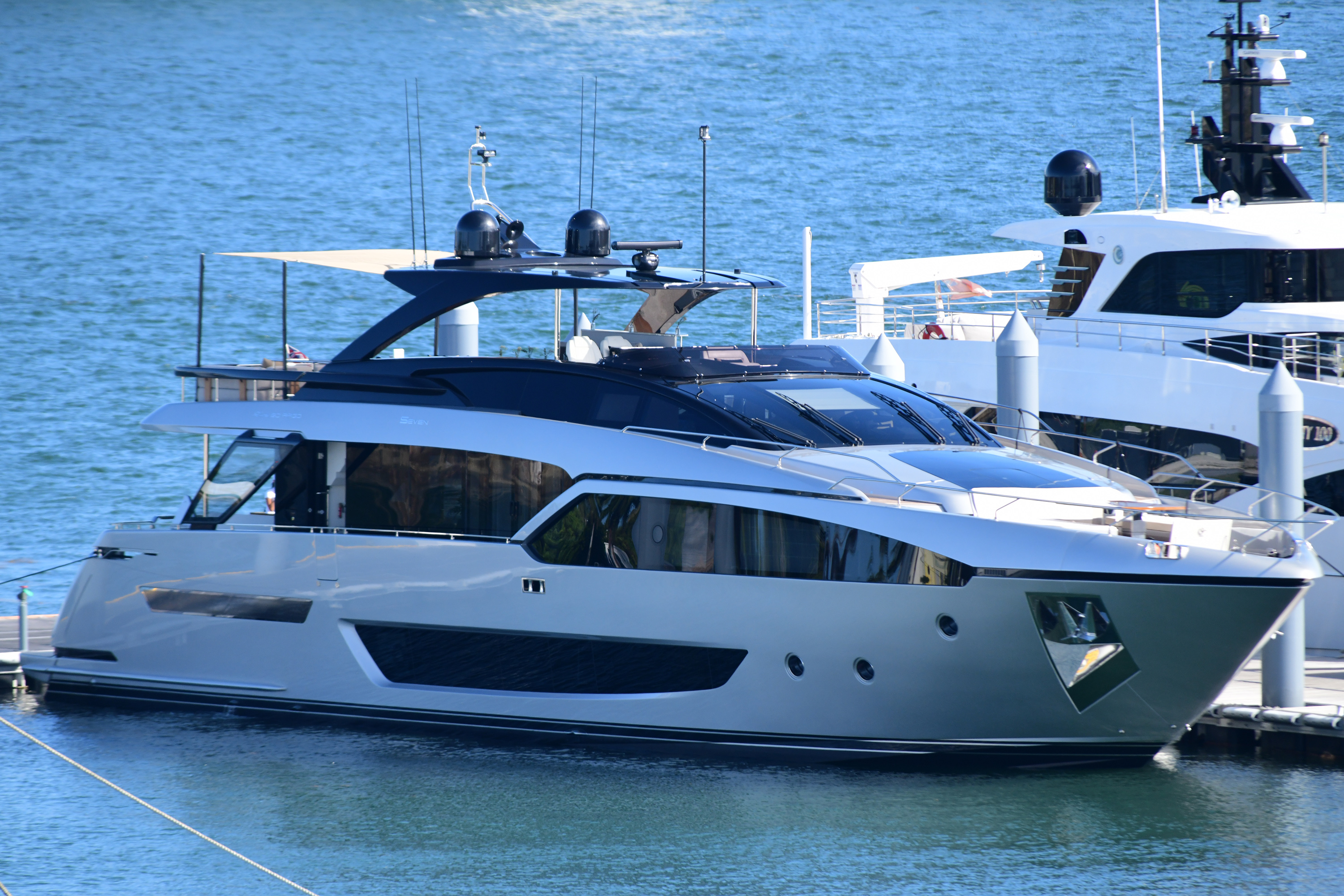 The yacht has been aptly named Seven, after the former England player's shirt number