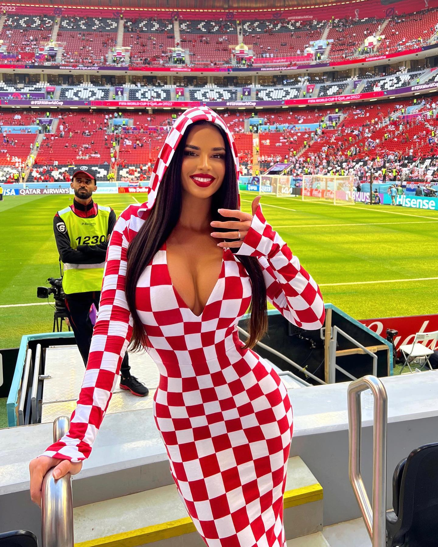 She'll be looking to cheer on Croatia once again this summer