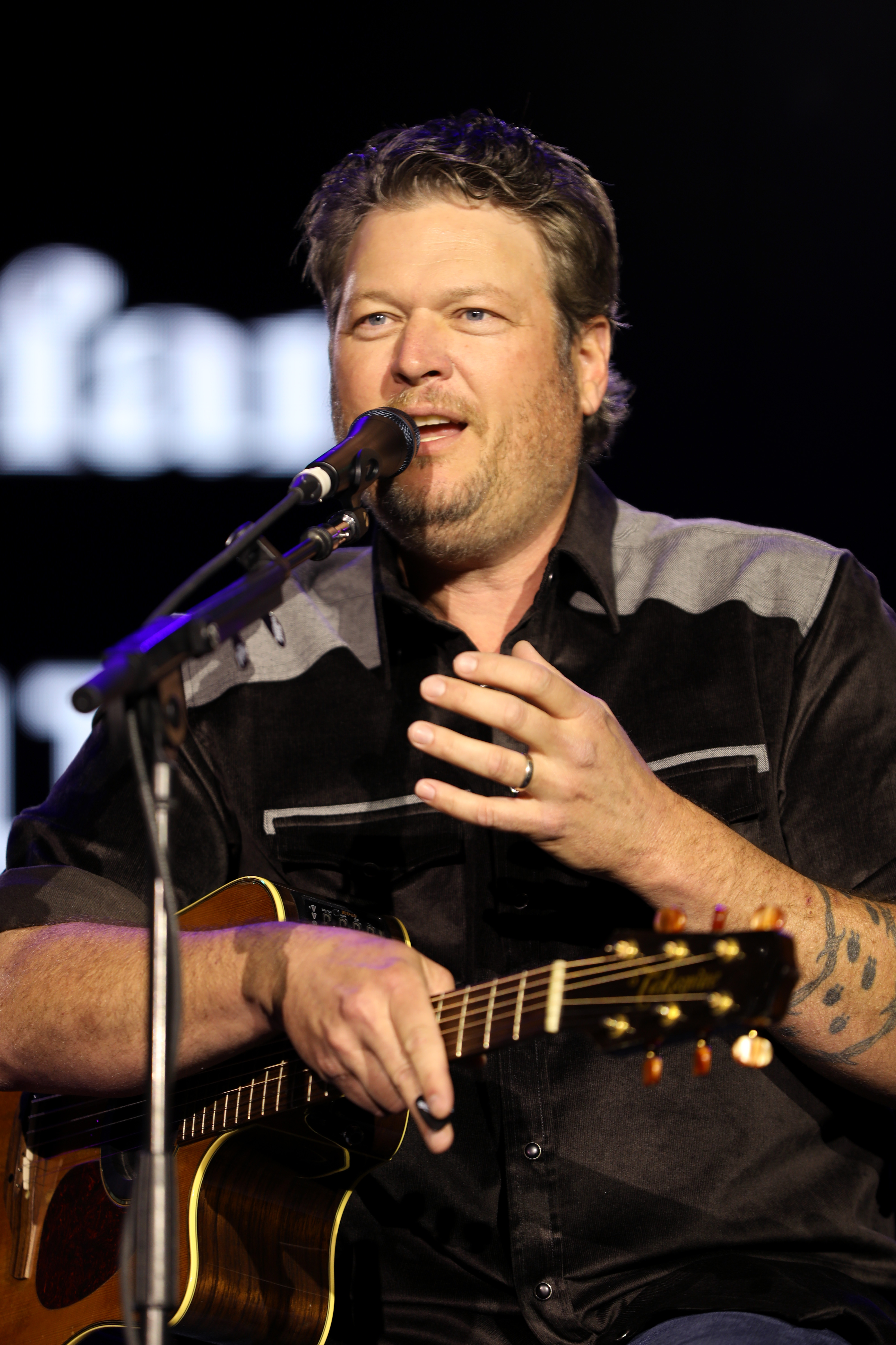 Blake kicked off his nationwide tour in February and it wraps in Wichita, Kansas, this week