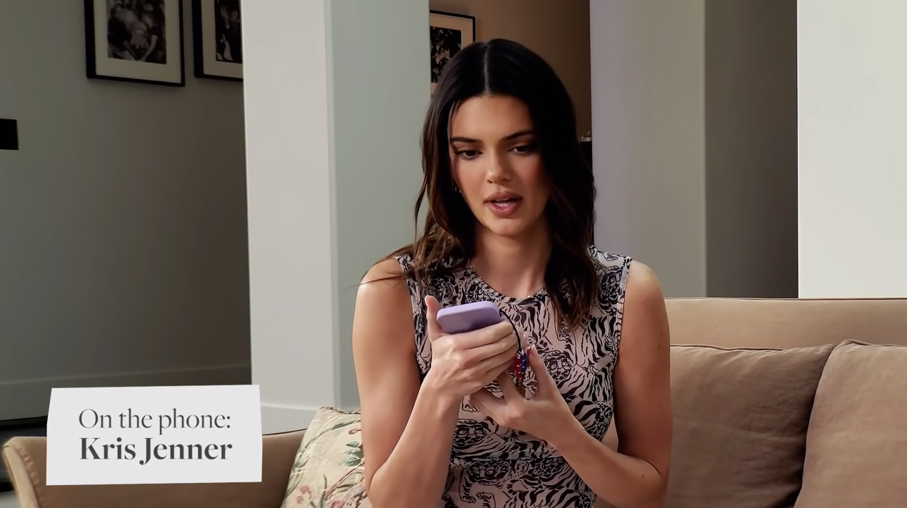 Kendall Jenner told her mom Kris she was pregnant on their show