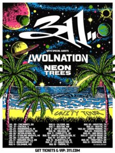 311 Announces 2024 'Unity Tour' With AWOLNATION And NEON TREES