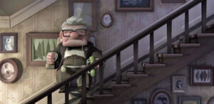 Up Pixar stairlift
