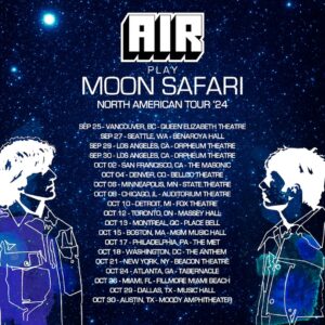 Air Play Moon Safari: North American Tour ’24