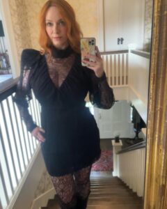 Christina Hendricks sparked concern as fans claimed she's lost too much weight after she posed in a sheer dress