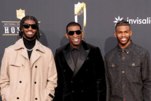 Sanders Family - 13th Annual NFL Honors - Arrivals