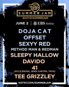 Hot 97 Summer Jam 2024 poster