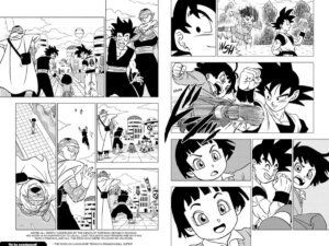 English language tribute in Dragon Ball Super Chapter 103 to Akira Toriyama.