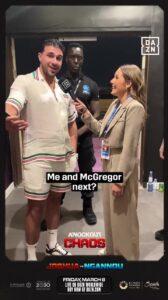 Tommy Fury called out Conor McGregor