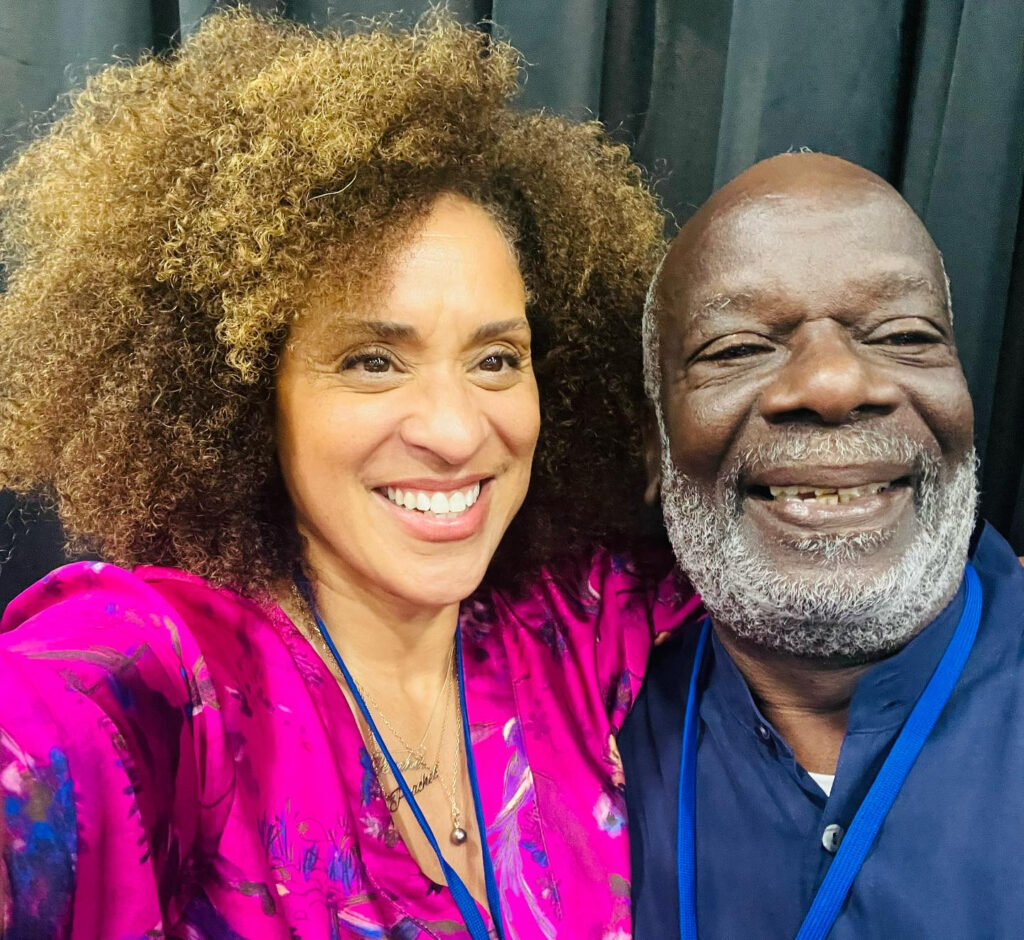 Karyn Parsons looks incredible pictured with former co-star