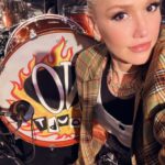 Gwen Stefani shared a photo from rehearsal with her band, No Doubt, ahead of their reunion at Coachella