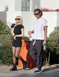 Gwen Stefani's ex-husband Gavin Rossdale went public with his new girlfriend as they stepped out for a walk