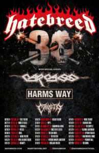 HATEBREED Announces 30th-Anniversary Fall 2024 North American Tour