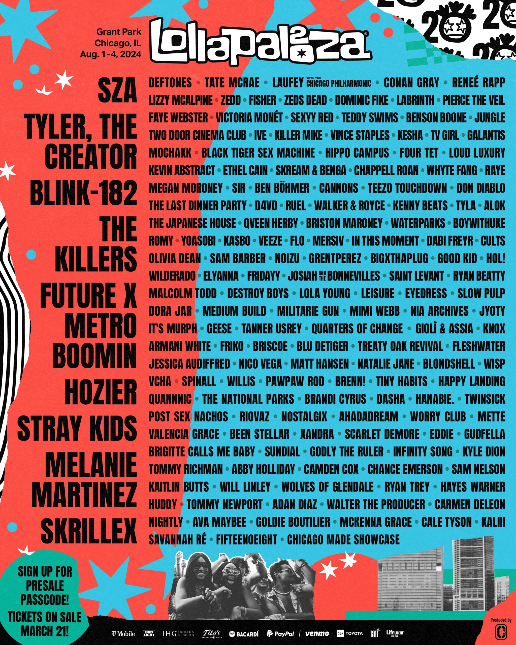 When Do Lollapalooza 2024 Tickets Go On Sale? Cirrkus News