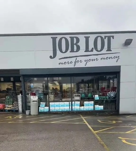 30-year-old Whitney Ainscough raved about Job Lot - the wholesale clearance chain