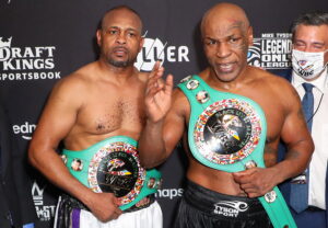 Roy Jones Jr was the last man to share the ring with Mike Tyson