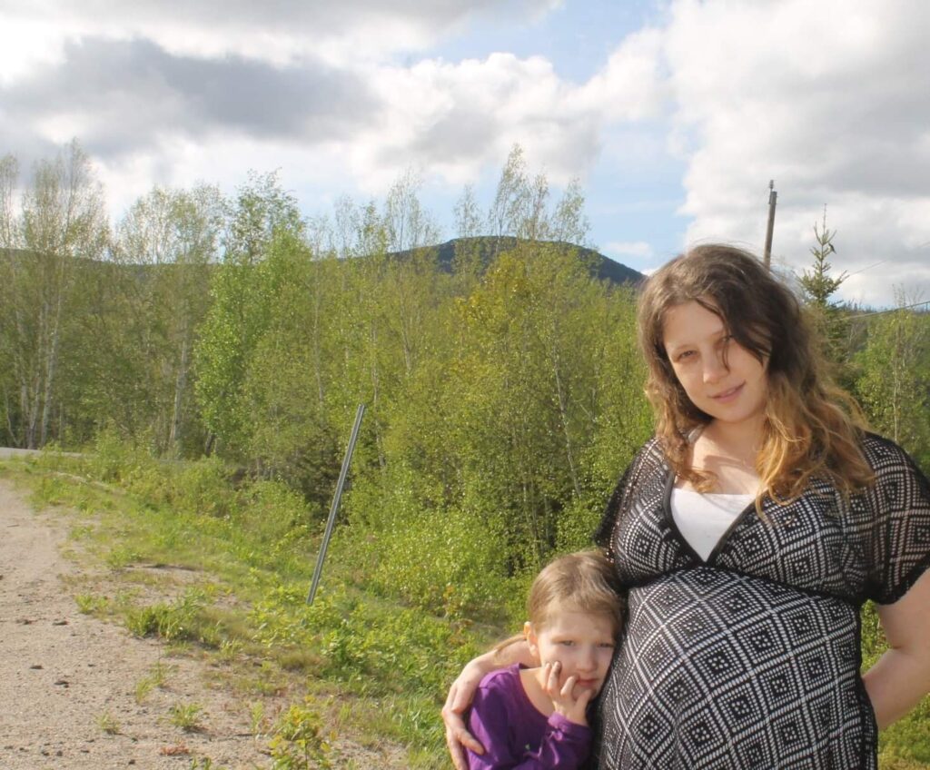 Veronica with daughter Darla in 2019