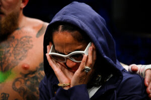 Amanda Serrano was left in tears after pulling out of her fight with Nina Meinke