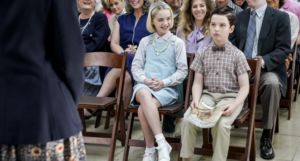 Mckenna Grace and Iain Armitage in Young Sheldon (2017)