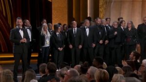 Jimmy Kimmel Pokes Fun at Union Strikes During Oscars Monologue