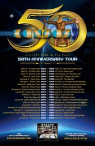 KANSAS Extends 50th-Anniversary Tour With 23 Dates Added