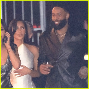 Kim Kardashian & Rumored Boyfriend Odell Beckham Jr Head to Beyonce & Jay-Z's Oscars Party Together