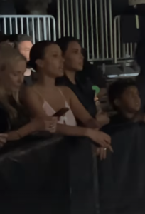 Kim Kardashian and Bianca Censori 'look like twins' as they chat and look cozy at Kanye West concert
