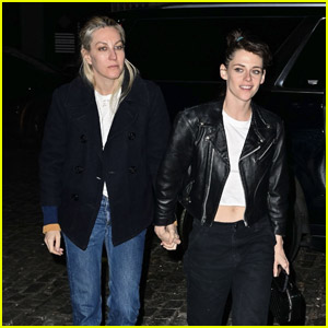 Kristen Stewart Steps Out with Fiancée Dylan Meyer After Busy Day of Promoting New Movie