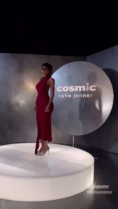 Kylie Jenner hosted a launch event for her new fragrance Cosmic