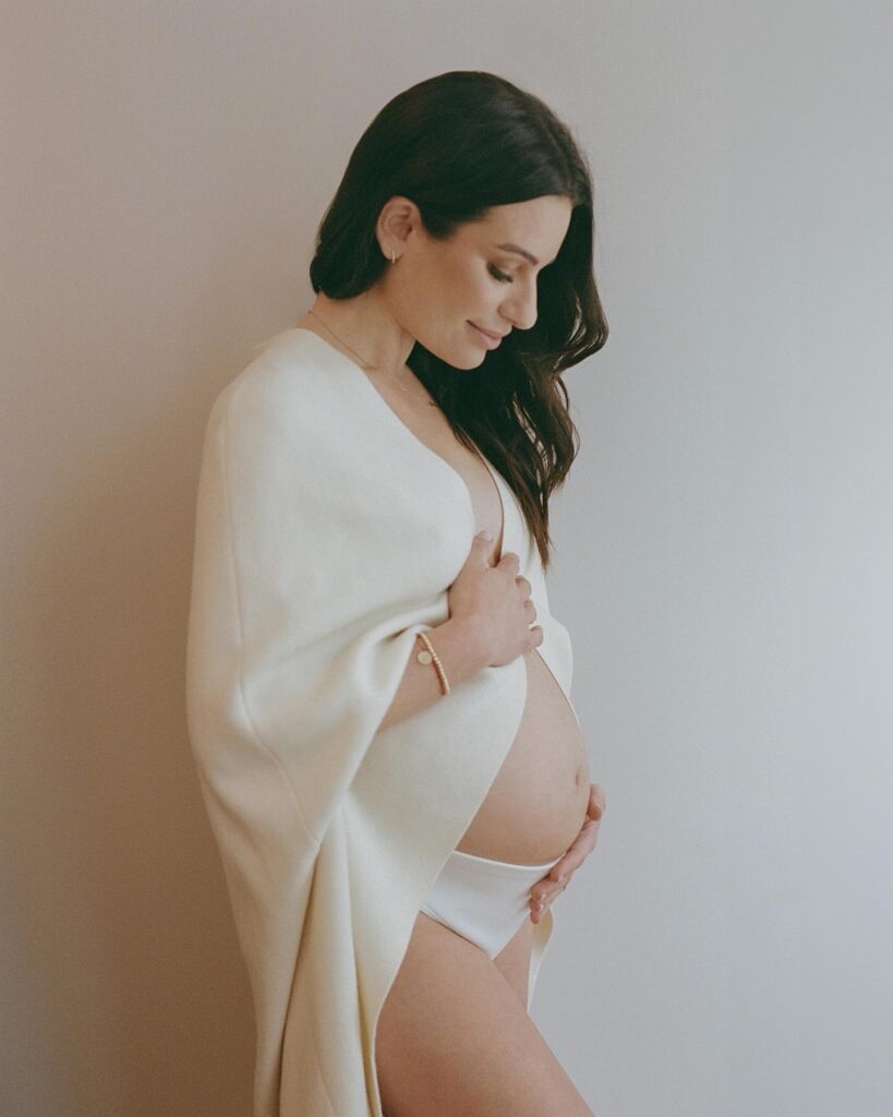 Lea Michele has announced she is pregnant with her second child with her husband Zandy Reich