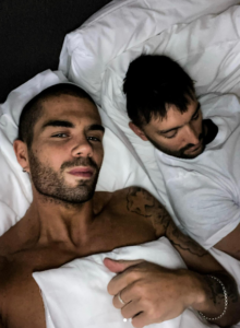 Max George shared a sweet unseen snap of his sleepover with the late Tom Parker