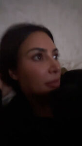 North West once again leaked an unedited moment featuring her mom, Kim Kardashian