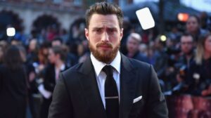 aaron taylor johnson at the nocturnal animals premiere in london