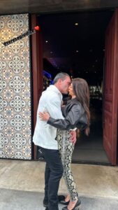 Teresa Giudice and her husband, Luis Ruelas, have enjoyed a make-out session while on a hot date