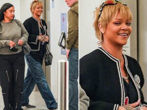 Rihanna steps out with new hairstyle