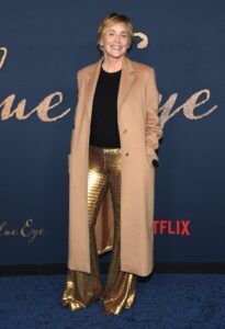 Sharon Stone at The Pale Blue Eye Los Angeles Premiere