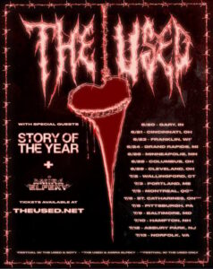 THE USED Announces Summer 2024 Tour With STORY OF THE YEAR
