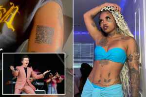 Tattoo fan got perfect 'Rickroll' ink — she's never gonna give it up