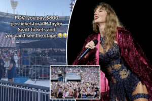 Taylor Swift fan speaks out after paying $800 for Eras Tour ticket with no view of stage