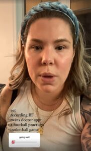 Kailyn Lowry revealed she took the twins to their doctor's appointment and also attended two football practices