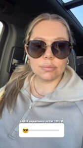 Kailyn Lowry opened up about her 'Lasik Experience' in an Instagram video